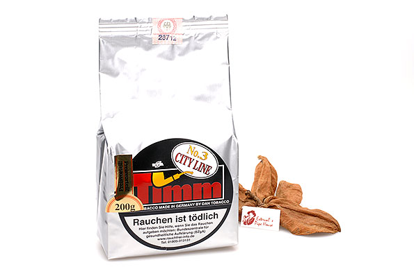 Pfeifen Timm City Line No. 3 Pipe tobacco 200g Economy Pack Pfeifen Timm City Line No. 3 Pipe tobacco 200g Economy Pack